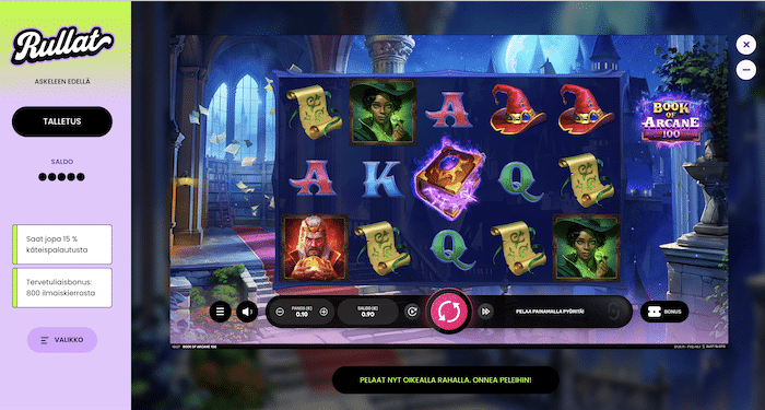 Book of Arcane -pelisessio