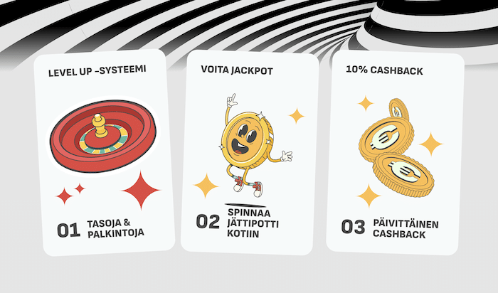 Spinnaus-kasinon kanta-asiakasedut ja jackpot