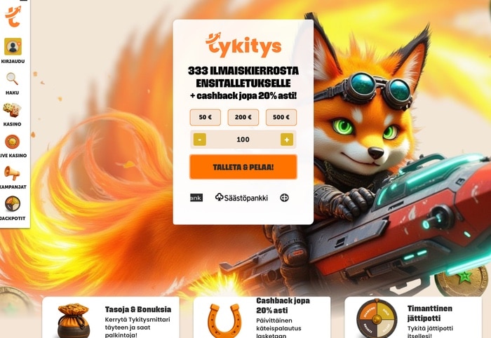 Kuukauden paras nettikasino