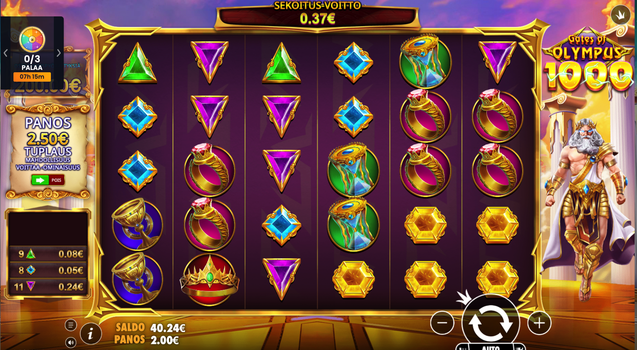 Karhubet tervetulobonus